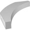 Ekena Millwork 4-in. W x 28-in. D x 34-in. H Thorton Architectural Grade PVC Knee Brace BRCP04X28X34THR - alternate 5